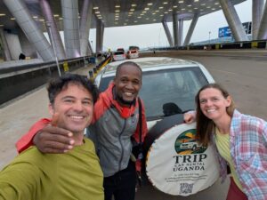 Renting a car in Uganda