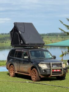 Rooftop tent car rental Uganda
